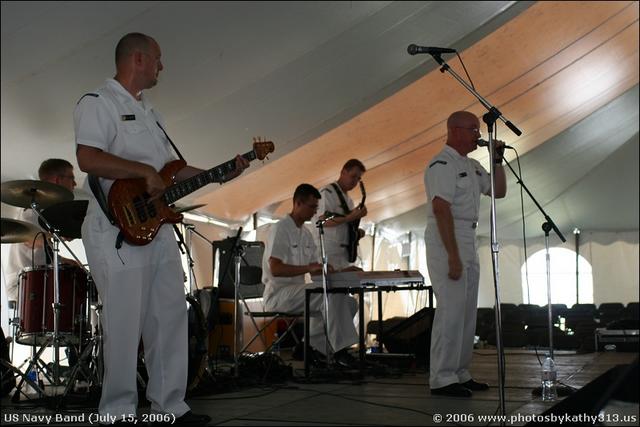 US Navy Top 40 Jazz Band  (7/15)