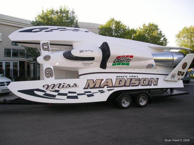 Miss Madison display boat