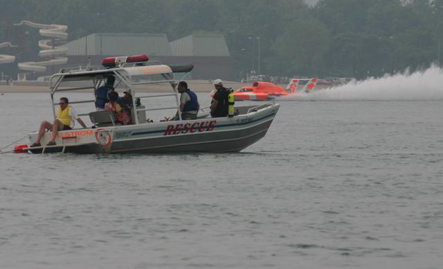 Split second before flight