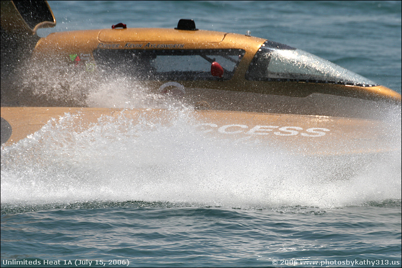 Pulling away from the pit