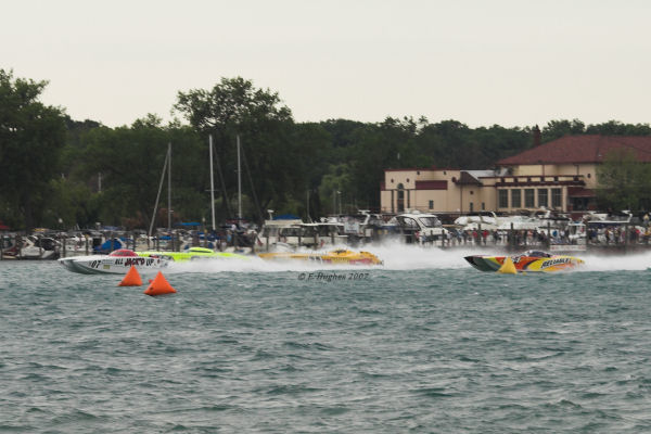 The Offshore herd passing the DYC