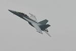 US Navy F/A-18 Hornet demonstration