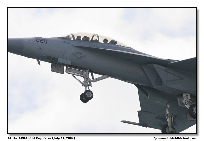 Navy FA-18 air tactical demo